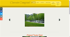 Desktop Screenshot of clearwatercampground.net